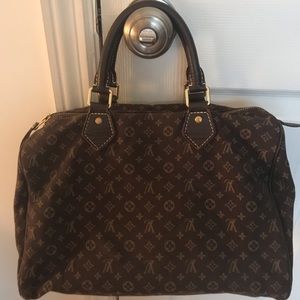Authentic Louis Vuitton Mini Lin Speedy 30